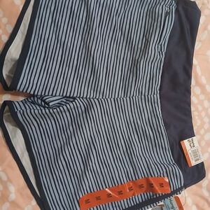 Hang Ten Navy Waistband with Light Blue and Navy Stripes Boxers